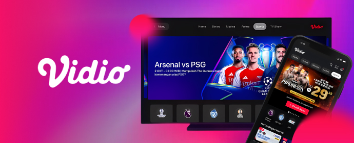 Download & Top up Vidio (Vidio) App at JollyMax