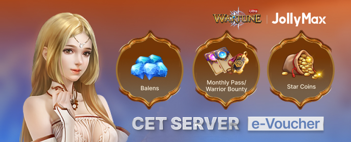 Download & Top up Wartune Ultra e-Voucher(CET-Europe) (wu,wartune,ultra) App at JollyMax