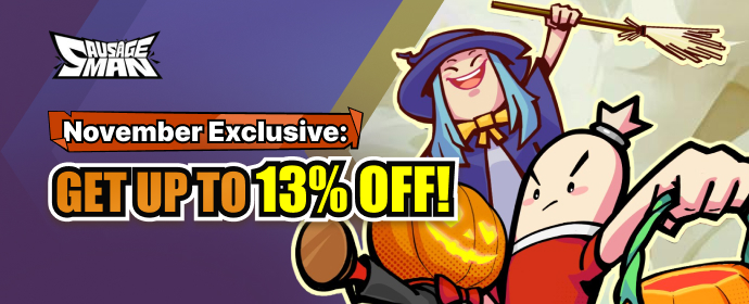 Download & Top up Sausage Man App at JollyMax