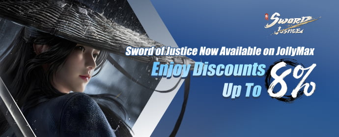 Download & Top up Sword of Justice App at JollyMax