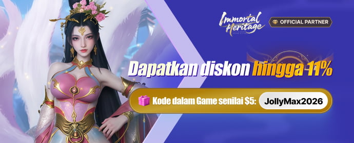 Download & Top up Immortal Heritage App at JollyMax