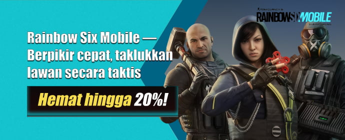 Download & Top up Rainbow Six Mobile App at JollyMax