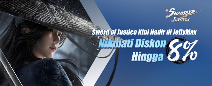 Download & Top up Sword of Justice App at JollyMax
