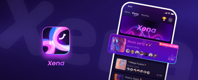 Download & Top up Xena - Group Voice Party App at JollyMax