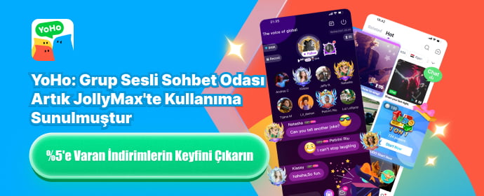 Download & Top up YoHo: Group Voice Chat Room (YoHo) App at JollyMax