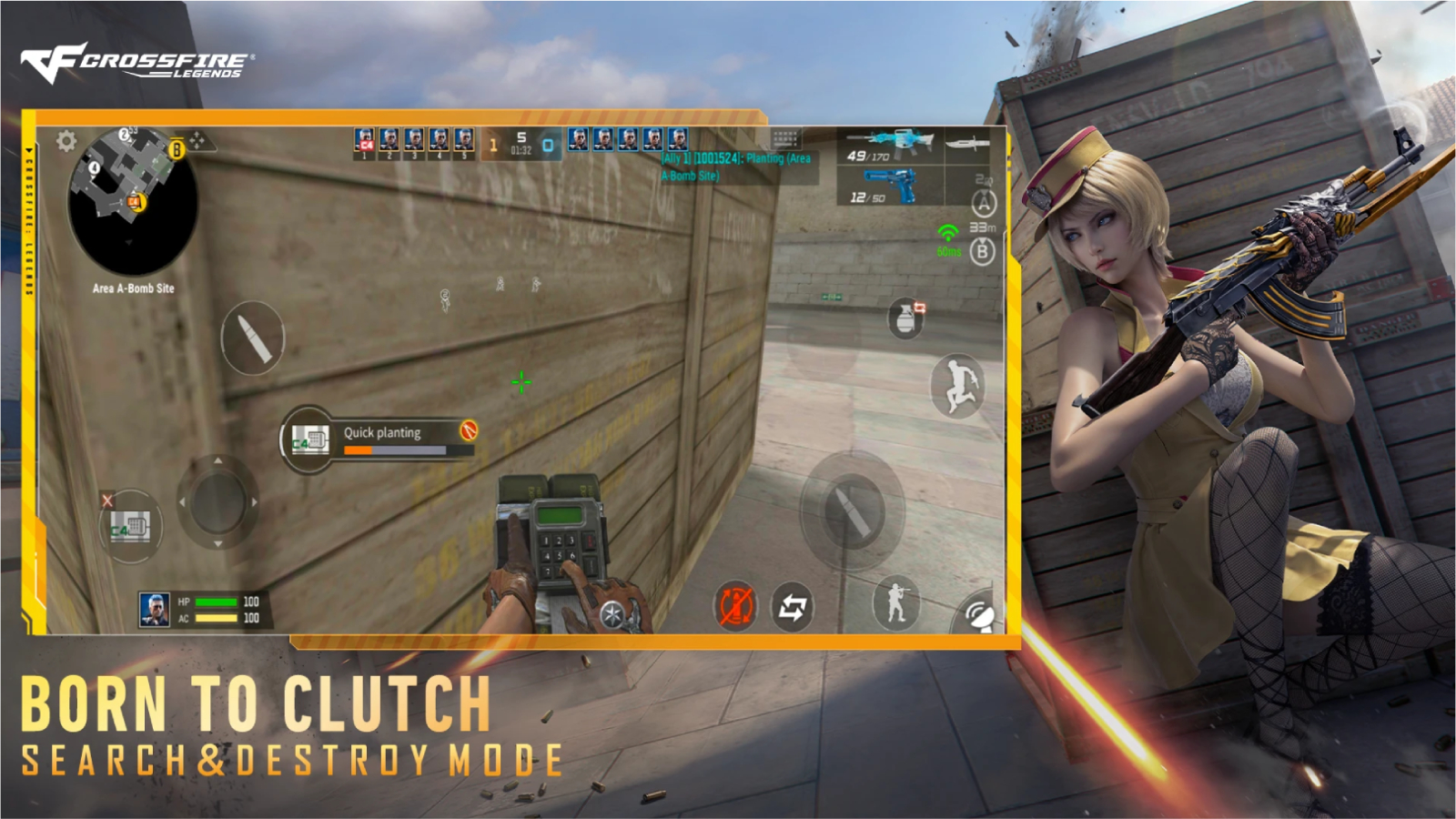 Crossfire: Legends tactical gameplay
