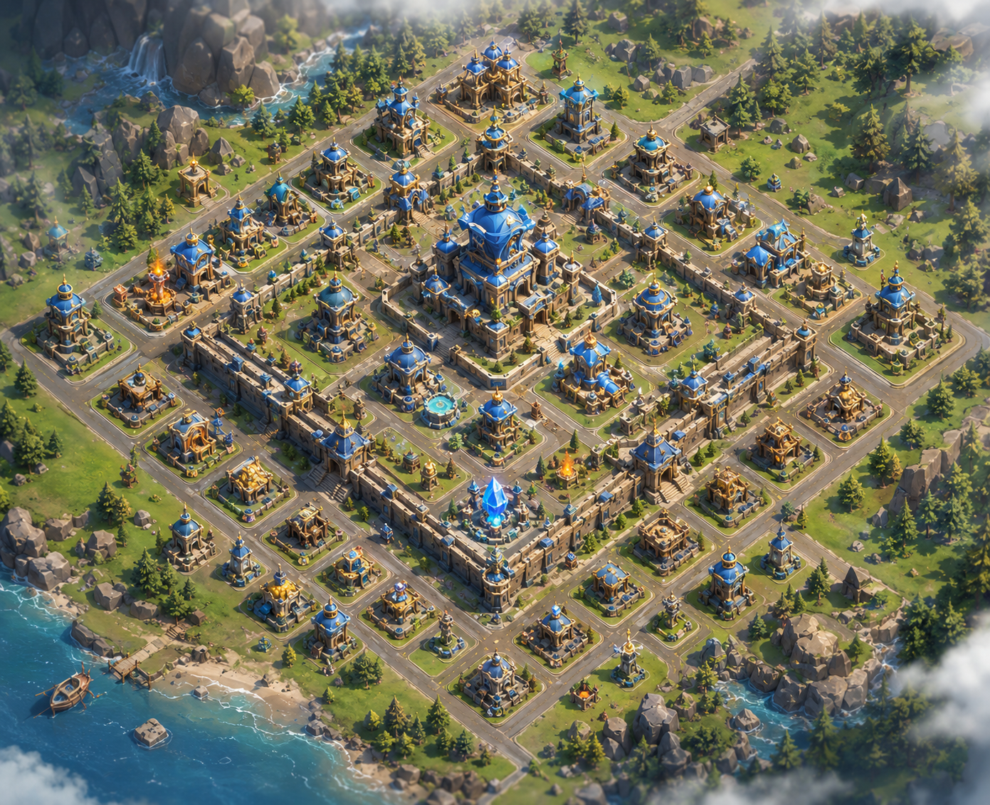 Last War base overview
