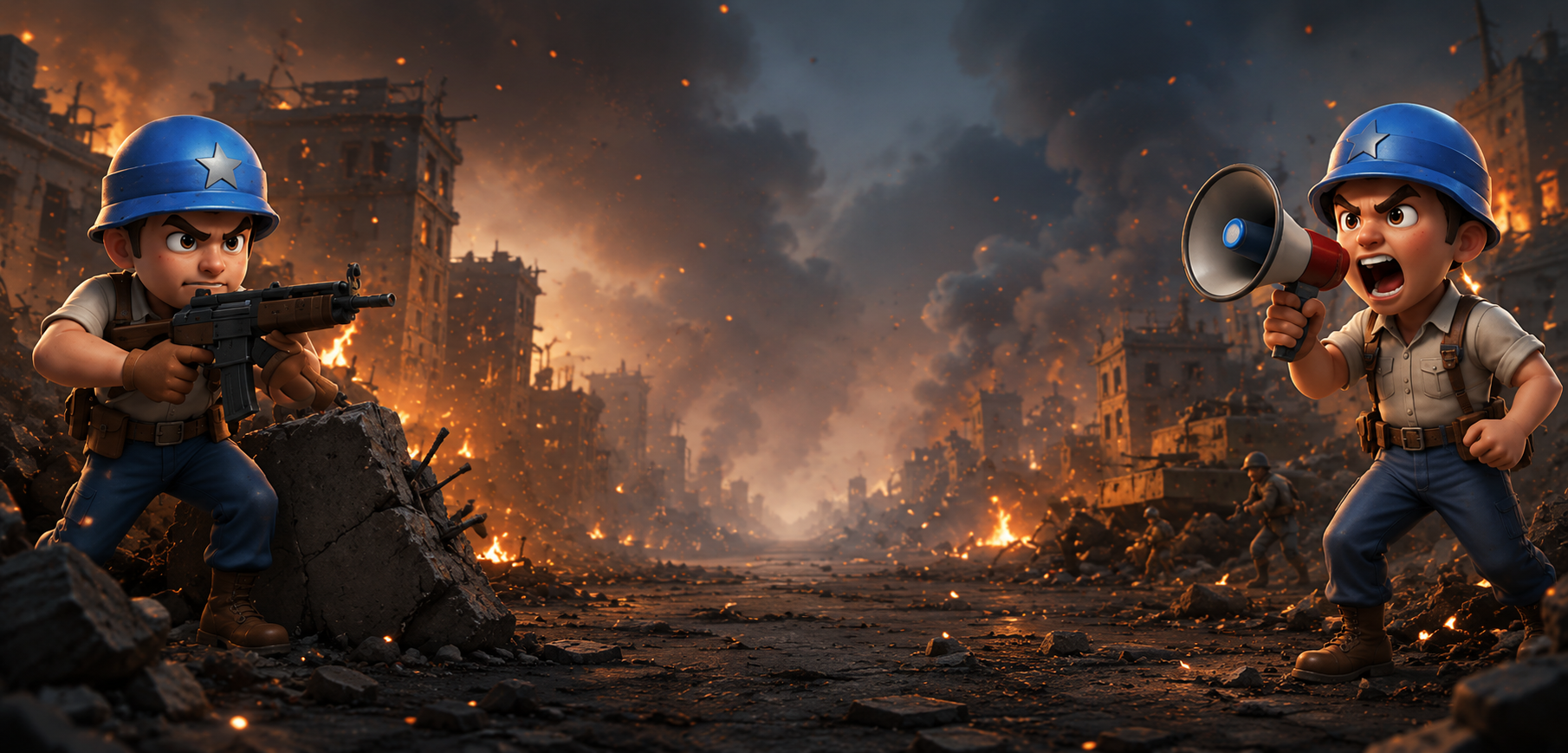 Last War battlefield